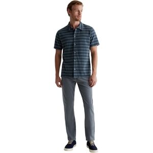 AG Everett SUD Sueded Slim Straight Preppy Office City Party Grey Jeans - Men's